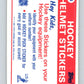 1985-86 Topps Sticker Inserts #13 Toronto Maple Leafs/15   V52774 Image 2
