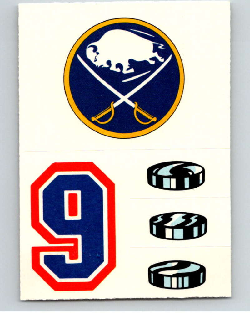 1985-86 Topps Sticker Inserts #14 Buffalo Sabres/9 V52778 Image 1
