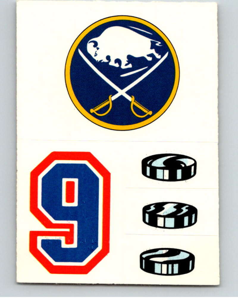 1985-86 Topps Sticker Inserts #14 Buffalo Sabres/9 V52779 Image 1