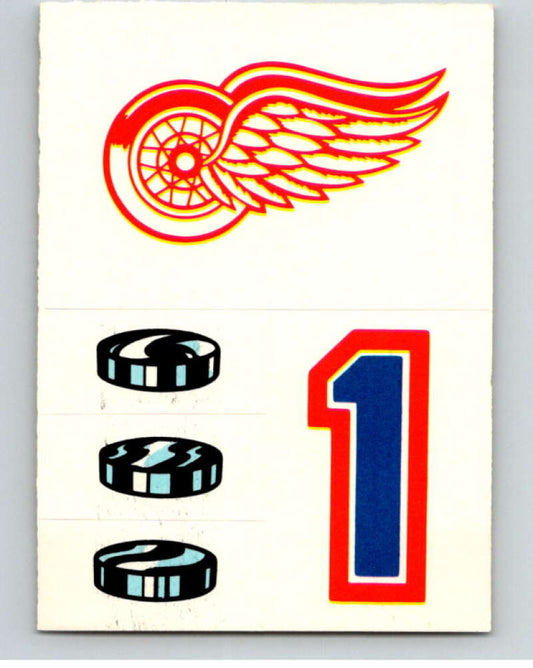 1985-86 Topps Sticker Inserts #15 Detroit Red Wings/1   V52782 Image 1
