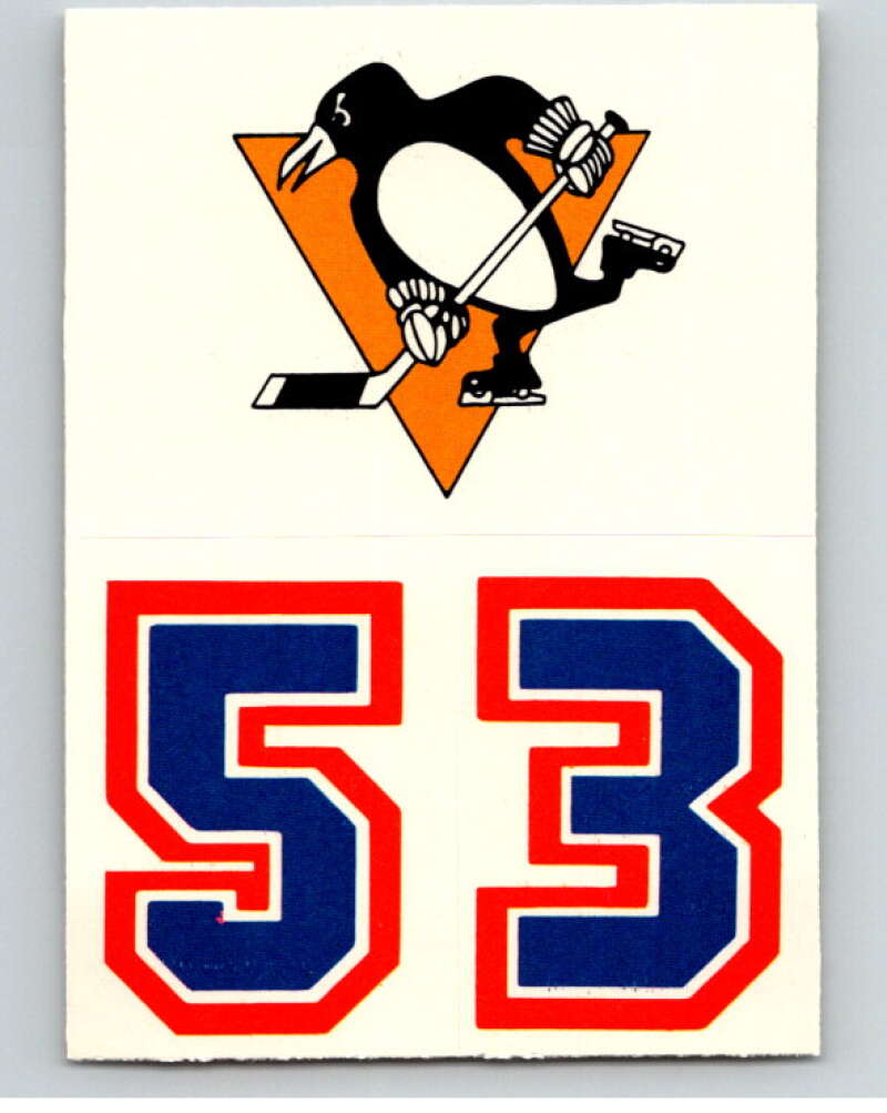 1985-86 Topps Sticker Inserts #16 Pittsburgh Penguins/53 V52785 Image 1