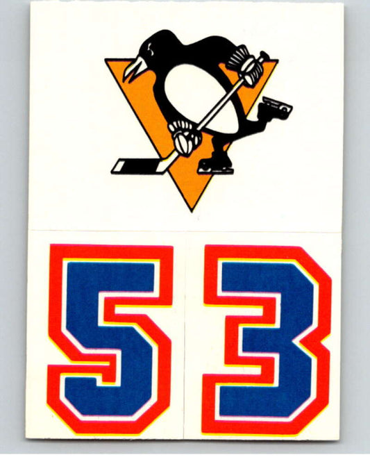 1985-86 Topps Sticker Inserts #16 Pittsburgh Penguins/53 V52787 Image 1
