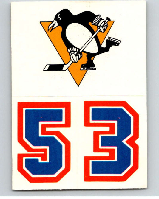 1985-86 Topps Sticker Inserts #16 Pittsburgh Penguins/53 V52788 Image 1