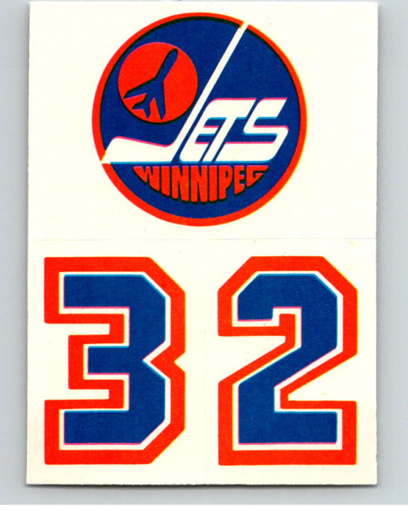 1985-86 Topps Sticker Inserts #19 Winnipeg Jets/32 V52799 Image 1