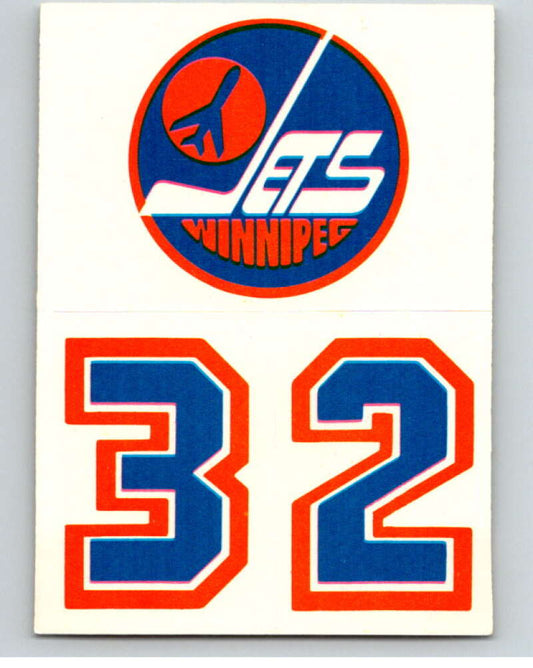 1985-86 Topps Sticker Inserts #19 Winnipeg Jets/32 V52801 Image 1