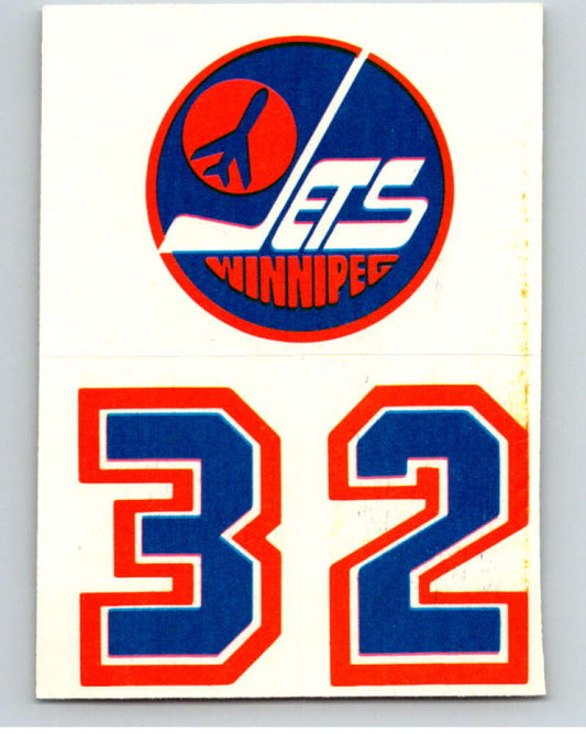 1985-86 Topps Sticker Inserts #19 Winnipeg Jets/32 V52802 Image 1