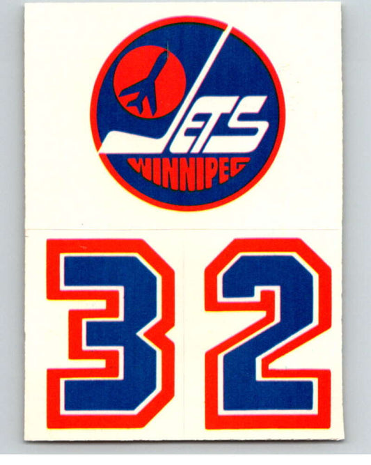 1985-86 Topps Sticker Inserts #19 Winnipeg Jets/32 V52803 Image 1