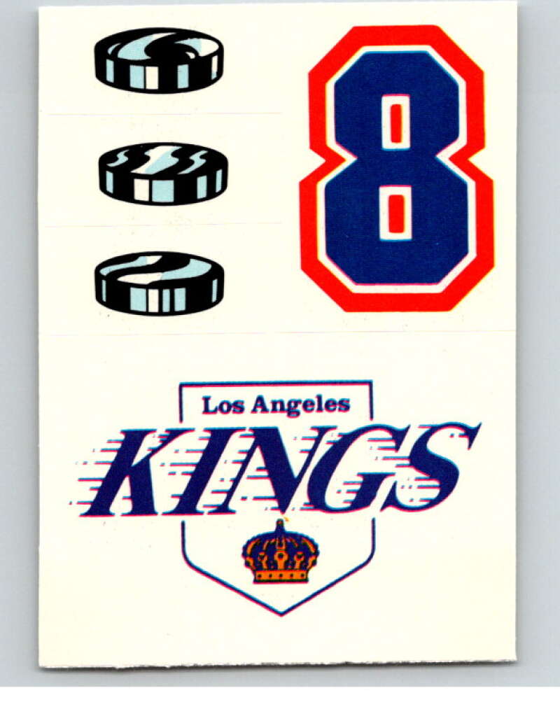 1985-86 Topps Sticker Inserts #22 8/Los Angeles Kings V52812 Image 1