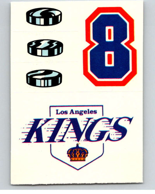1985-86 Topps Sticker Inserts #22 8/Los Angeles Kings   V52812 Image 1