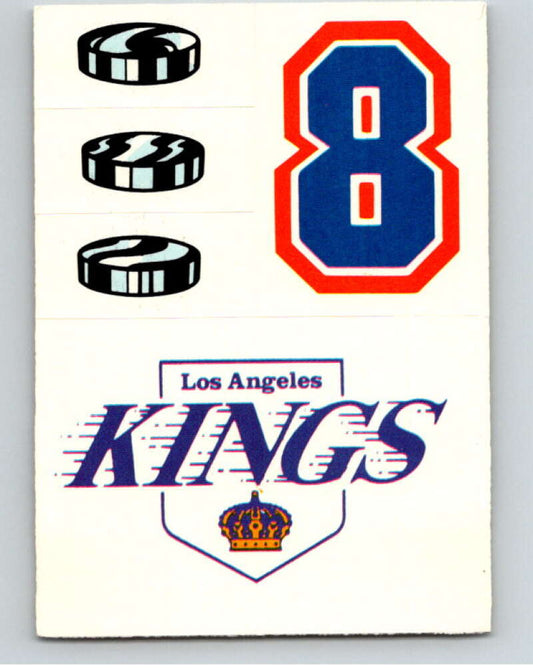 1985-86 Topps Sticker Inserts #22 8/Los Angeles Kings   V52813 Image 1