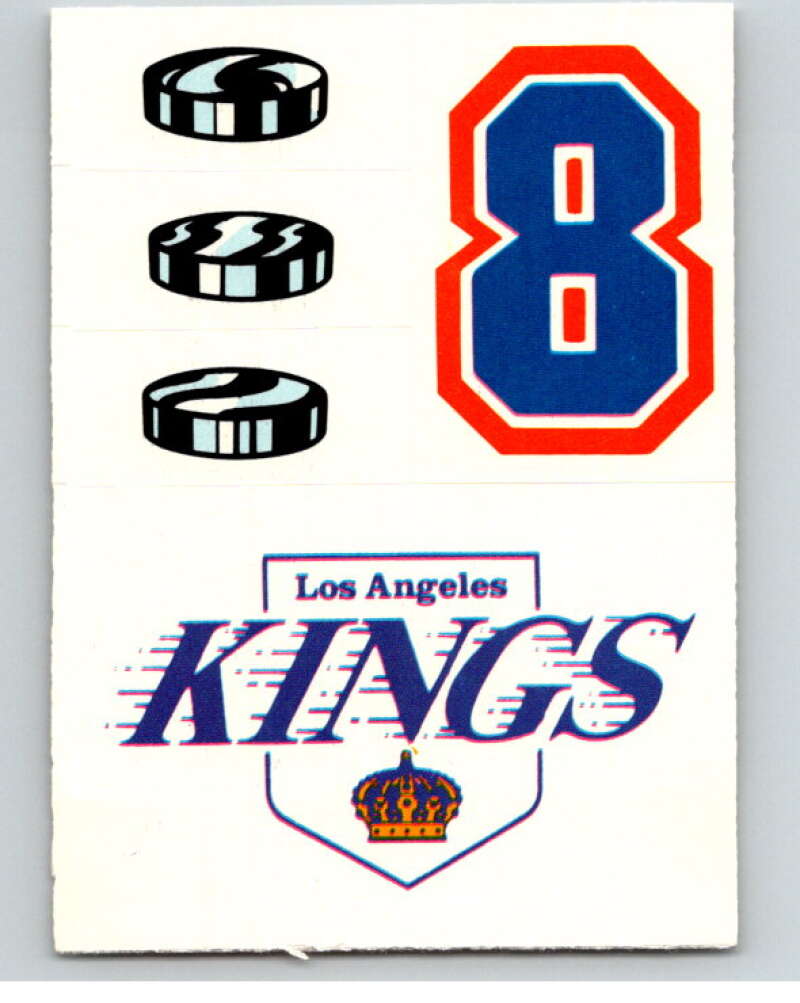 1985-86 Topps Sticker Inserts #22 8/Los Angeles Kings V52815 Image 1