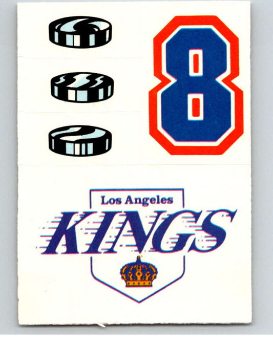1985-86 Topps Sticker Inserts #22 8/Los Angeles Kings   V52815 Image 1