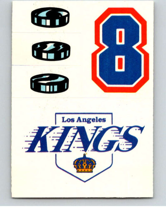 1985-86 Topps Sticker Inserts #22 8/Los Angeles Kings   V52816 Image 1