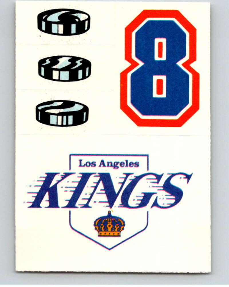 1985-86 Topps Sticker Inserts #22 8/Los Angeles Kings V52818 Image 1