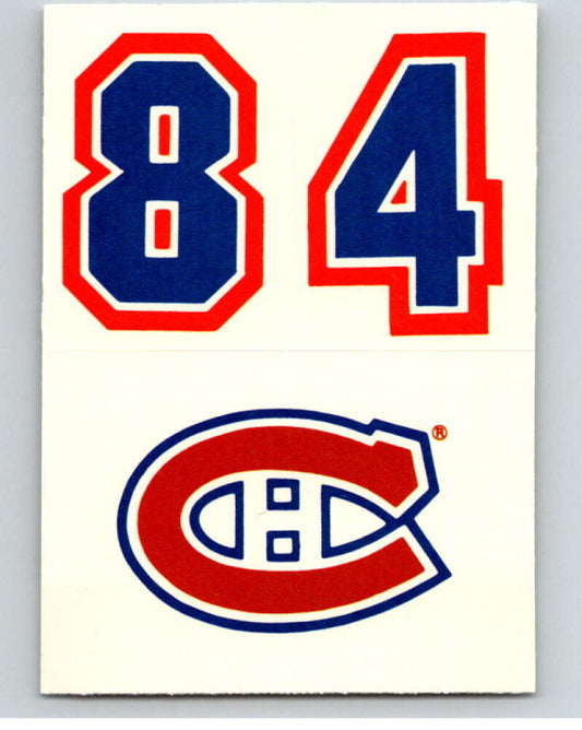 1985-86 Topps Sticker Inserts #23 84/Montreal Canadiens   V52819 Image 1