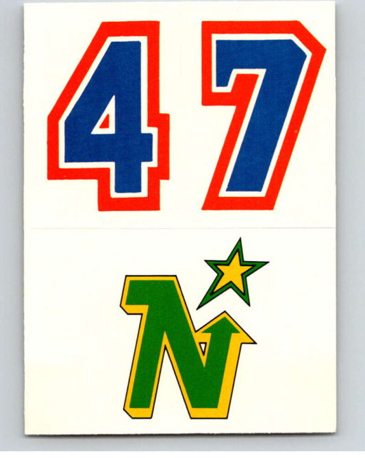 1985-86 Topps Sticker Inserts #29B 47/Minnesota North Stars   V52844 Image 1