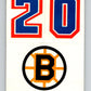1985-86 Topps Sticker Inserts #31B 20/Boston Bruins   V52855 Image 1