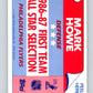 1987-88 Topps Stickers #3 Mark Howe  Philadelphia Flyers  V52870 Image 2
