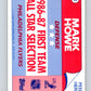 1987-88 Topps Stickers #3 Mark Howe  Philadelphia Flyers  V52871 Image 2