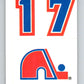 1987-88 Topps Stickers #20 Quebec Nordiques   V52903 Image 1