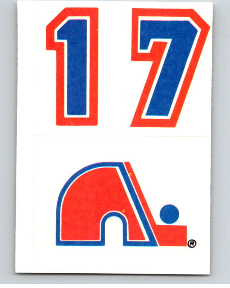 1987-88 Topps Stickers #20 Quebec Nordiques V52905 Image 1