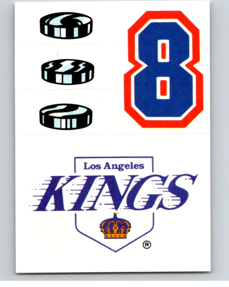 1987-88 Topps Stickers #22 Los Angeles Kings V52909 Image 1