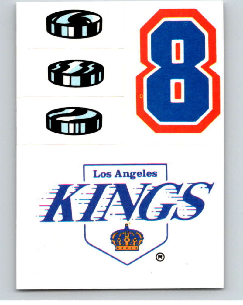 1987-88 Topps Stickers #22 Los Angeles Kings V52910 Image 1
