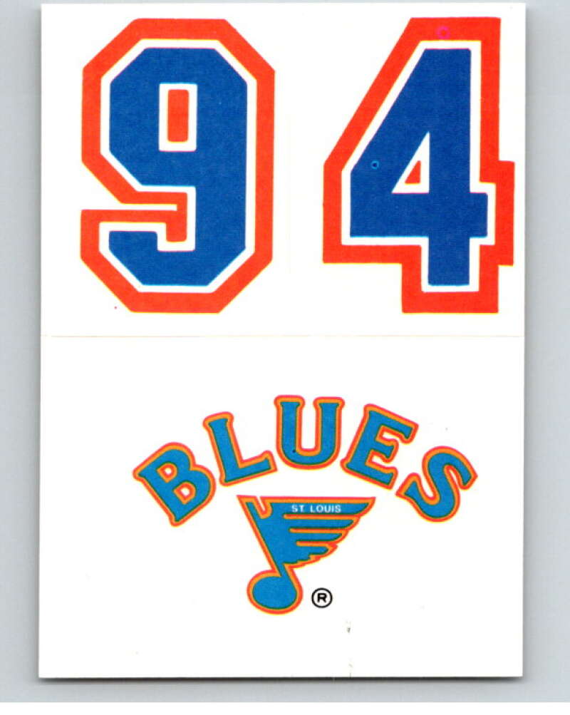 1987-88 Topps Stickers #28 St. Louis Blues V52922 Image 1