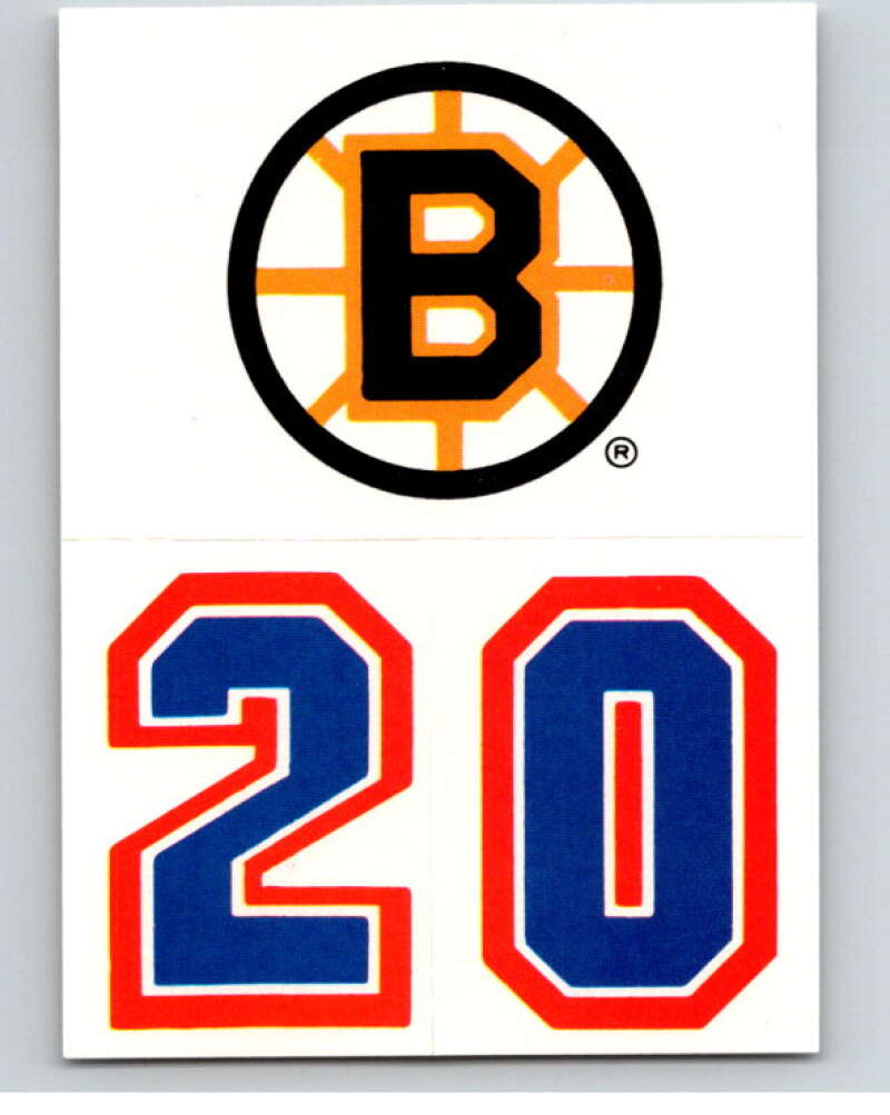 1987-88 Topps Stickers #31 Boston Bruins V52929 Image 1