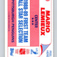 1989-90 Topps Stickers #3 Mario Lemieux  Pittsburgh Penguins  V52944 Image 2
