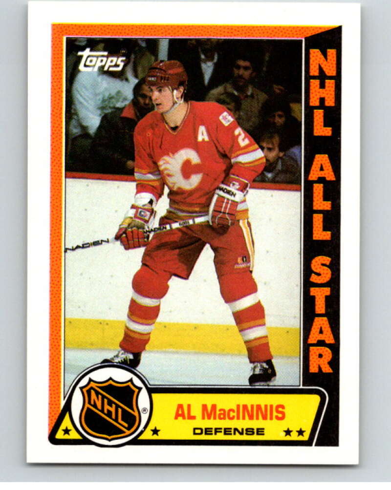 Calgary Flames Hockey NHL 1983-4 Year Book Media Guide Stats MacInnis  McDonald