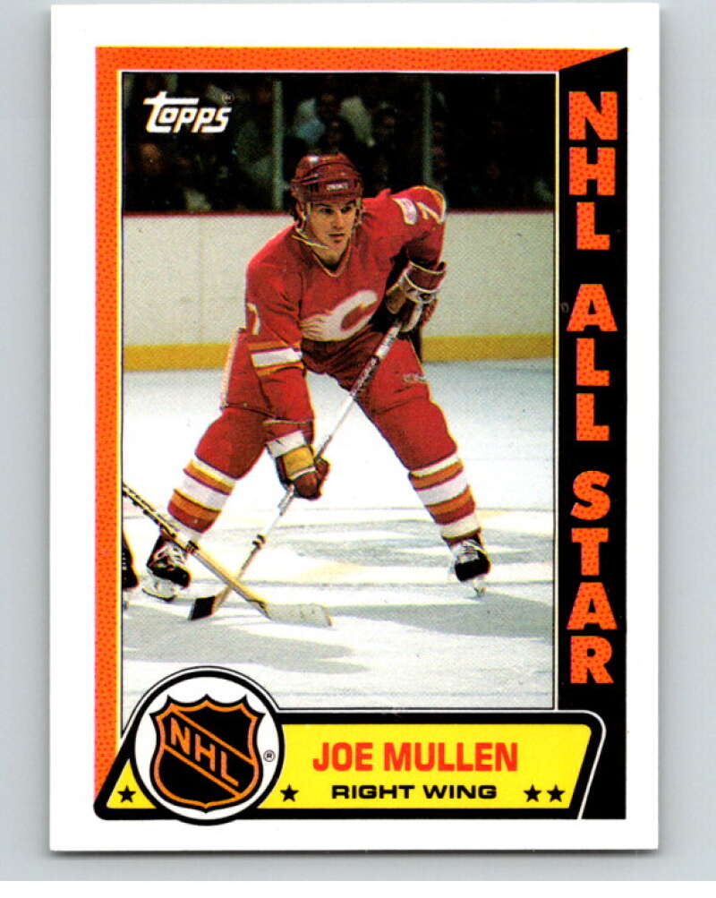1989-90 Topps Stickers #5 Joe Mullen Calgary Flames V52949 Image 1