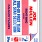 1989-90 Topps Stickers #5 Joe Mullen  Calgary Flames  V52950 Image 2