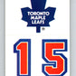 1989-90 Topps Stickers #13 Toronto Maple Leafs   V52977 Image 1