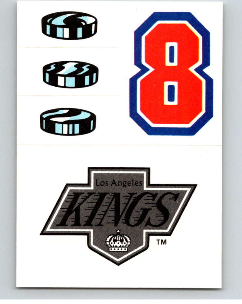 1989-90 Topps Stickers #22 Los Angeles Kings V52982 Image 1