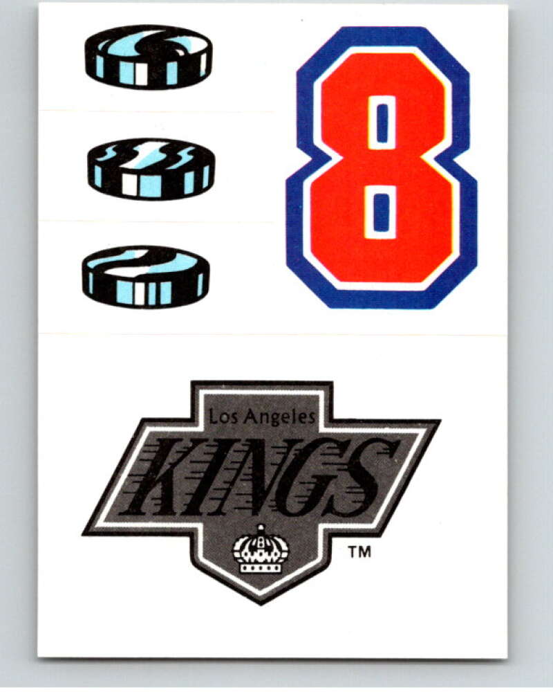 1989-90 Topps Stickers #22 Los Angeles Kings V52983 Image 1