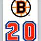 1989-90 Topps Stickers #31 Boston Bruins   V52989 Image 1