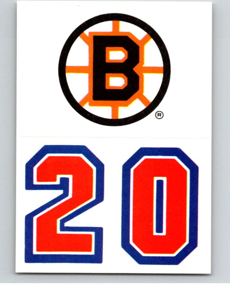 1989-90 Topps Stickers #31 Boston Bruins V52990 Image 1