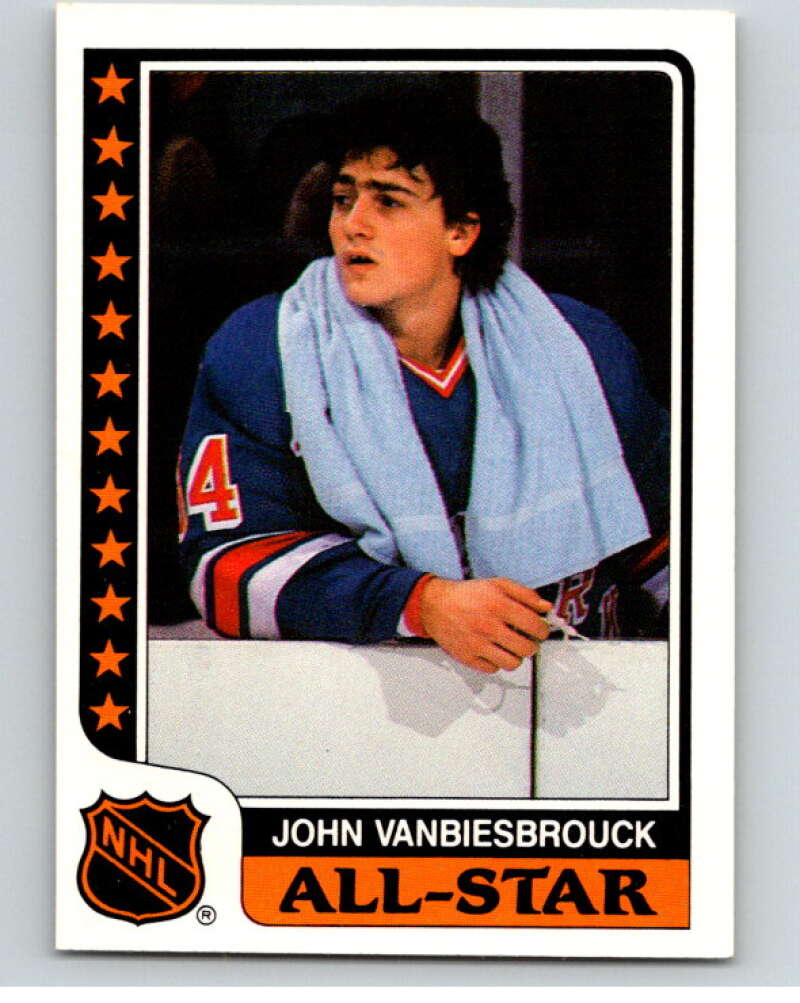 1986-87 Topps Stickers #1 John Vanbiesbrouck V52992 Image 1