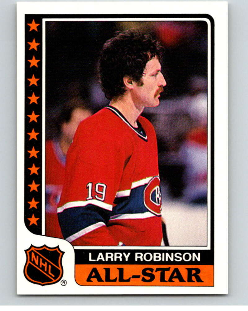 1986-87 Topps Stickers #12 Larry Robinson V53006 Image 1
