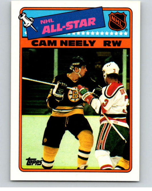 1988-89 Topps Stickers #9 Cam Neely  Boston Bruins  V53032 Image 1