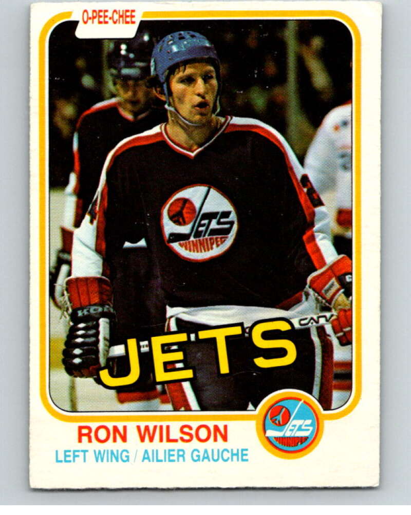 1981-82 O-Pee-Chee #377 Ron Wilson Winnipeg Jets V53063 Image 1