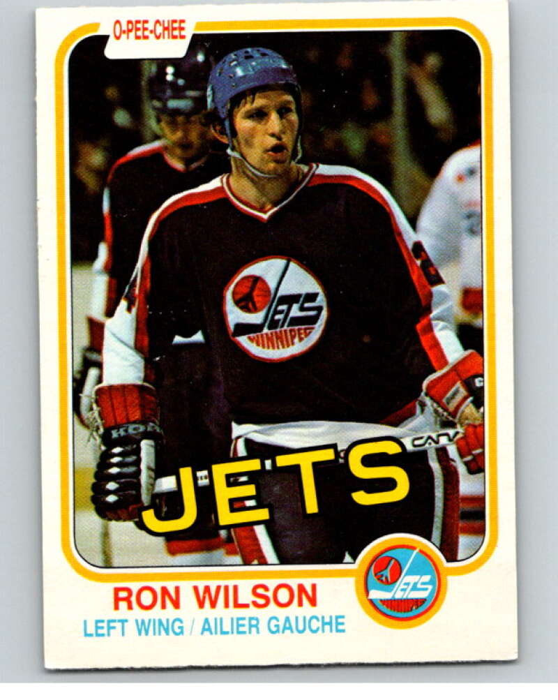 1981-82 O-Pee-Chee #377 Ron Wilson Winnipeg Jets V53067 Image 1