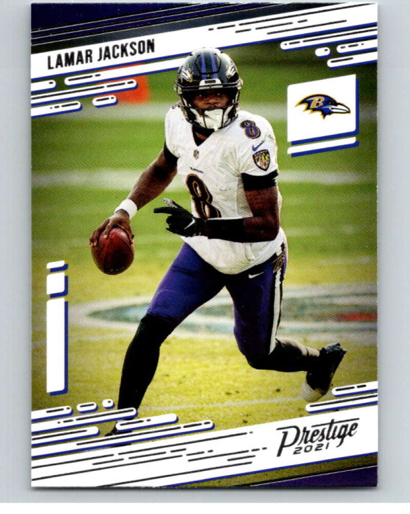2021 Panini Prestige #22 Lamar Jackson Baltimore Ravens V53210 Image 1
