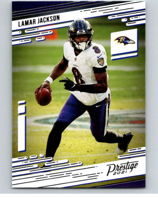 2021 Panini Prestige #22 Lamar Jackson  Baltimore Ravens  V53210 Image 1