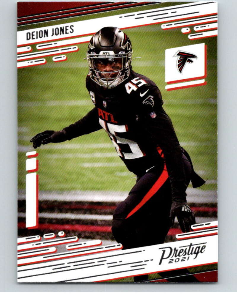 2021 Panini Prestige #36 Deion Jones Atlanta Falcons V53213 Image 1
