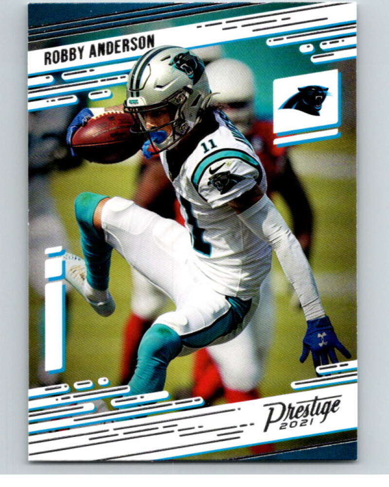 2021 Panini Prestige #76 Robby Anderson Carolina Panthers V53222 Image 1