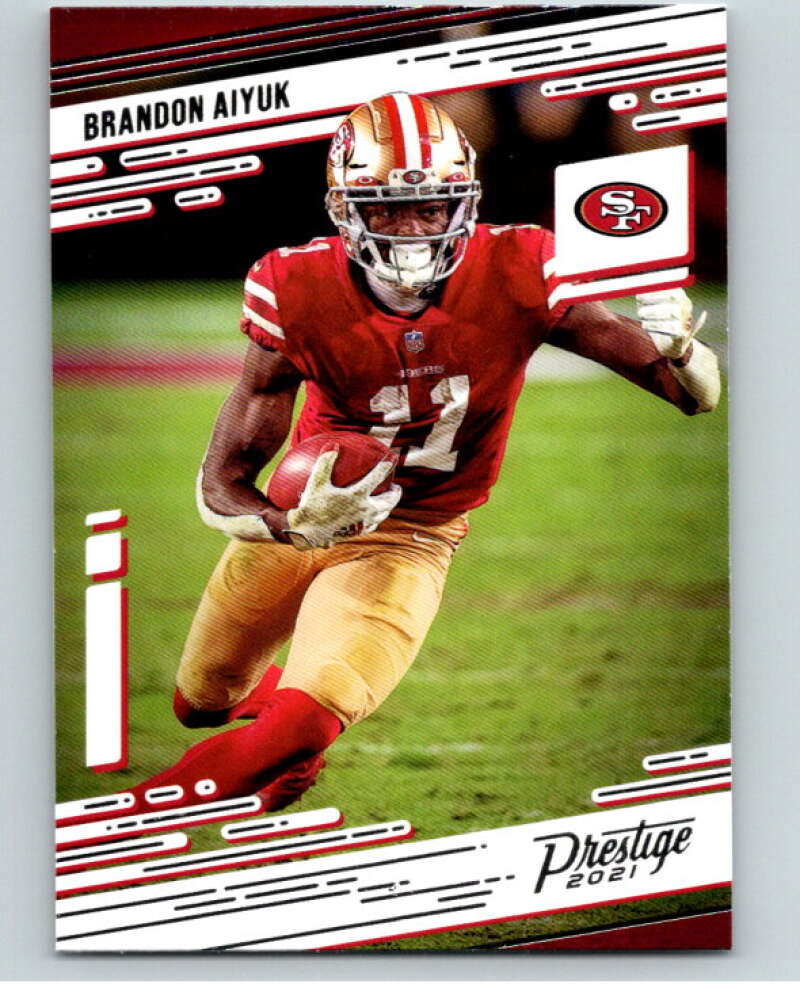 2021 Panini Prestige #144 Brandon Aiyuk San Francisco 49ers V53238 Image 1