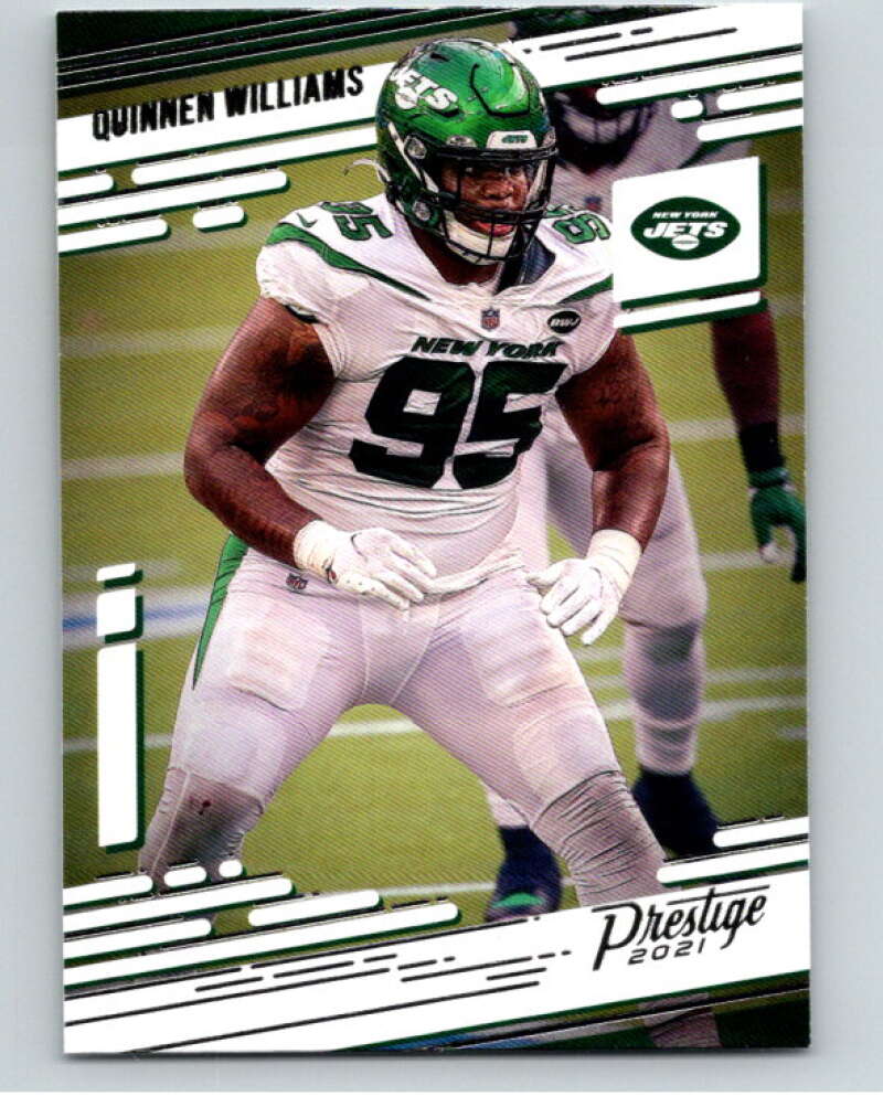 2021 Panini Prestige #168 Quinnen Williams New York Jets V53244 Image 1