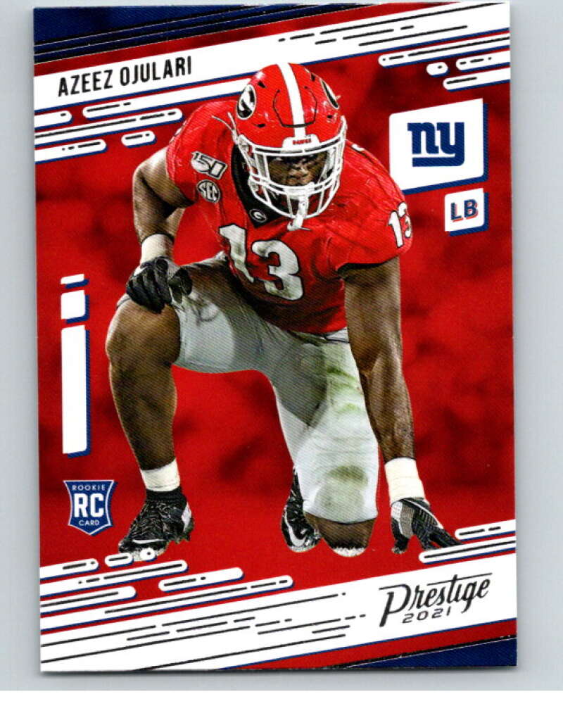 2021 Panini Prestige #269 Azeez Ojulari RC Rookie Giants V53251 Image 1